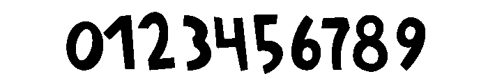 Chunkiness Font OTHER CHARS