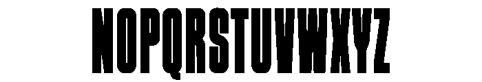 Chunko Font UPPERCASE