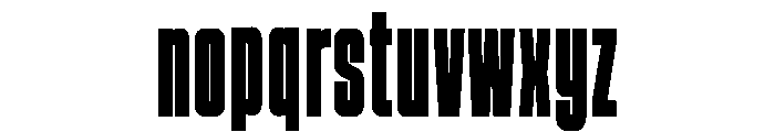 Chunko Font LOWERCASE
