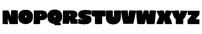 Chunkoid Font UPPERCASE