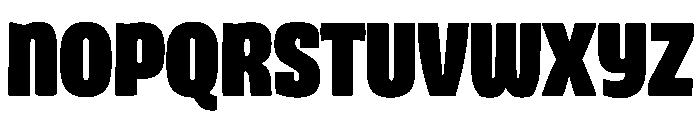 Chunksy Font UPPERCASE