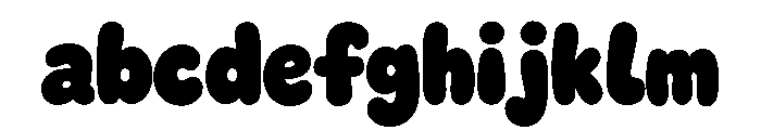 Chunky Bean FONT