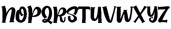 Chunky Beat Font UPPERCASE