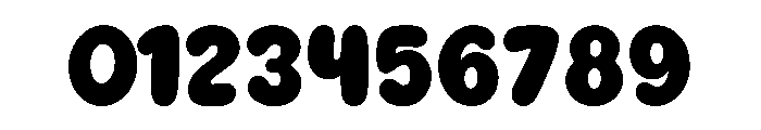 Chunky Boom Regular Font OTHER CHARS