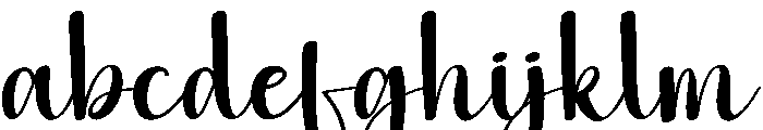 Chunky Calligraphy FONT