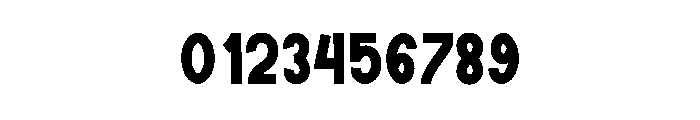 Chunky Chic Font OTHER CHARS