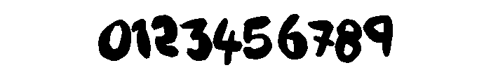Chunky Chips By Squeeb  Regular Font OTHER CHARS