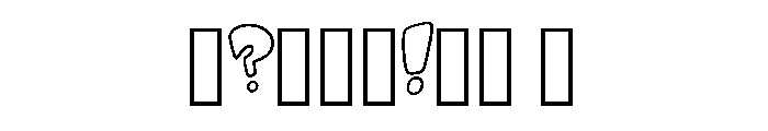 Chunky Comic By Squeeb  Regular Font OTHER CHARS
