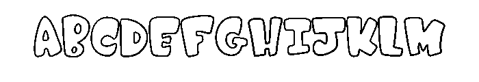 Chunky Comic By Squeeb  Regular FONT