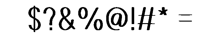 Chunky Cupid Font OTHER CHARS