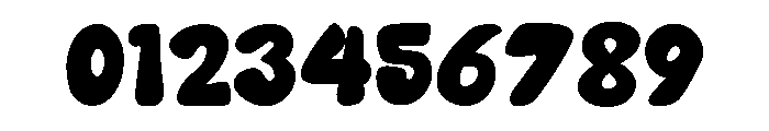 Chunky Funcky Regular Font OTHER CHARS