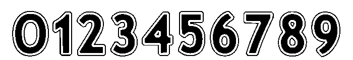 Chunky Grizzy Regular Font OTHER CHARS