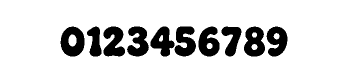 Chunky Groove Font OTHER CHARS