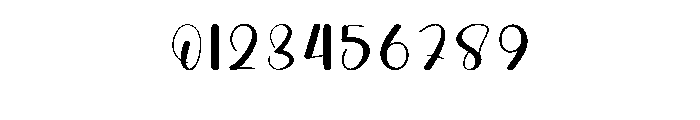 Chunky Holiday Font OTHER CHARS