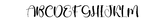 Chunky Holiday Font UPPERCASE