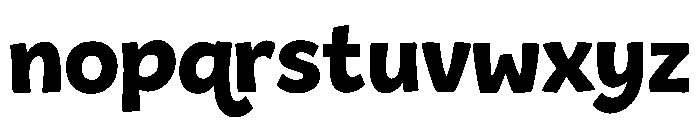 Chunky Joy Font LOWERCASE