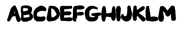 Chunky Kid Handwriting  Regular FONT