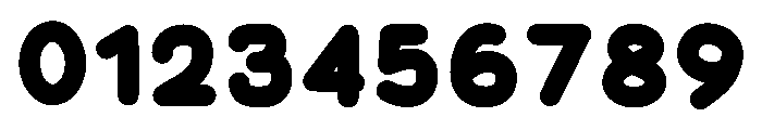 Chunky Kids Font OTHER CHARS