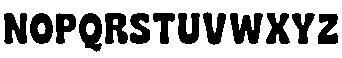 Chunky Kitchen Regular Font UPPERCASE