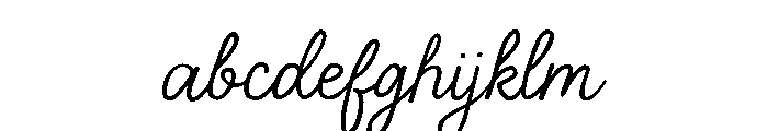 Chunky Kitchen Script Regular FONT