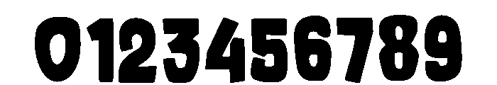 Chunky Mocha Regular Font OTHER CHARS