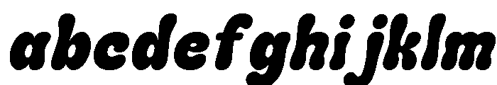 Chunky Moots Italic FONT