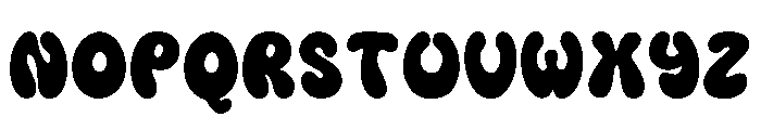 Chunky Nurse Regular Font UPPERCASE
