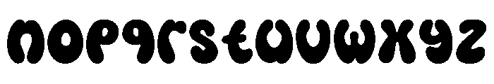 Chunky Nurse Regular Font LOWERCASE