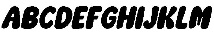Chunky Playful Italic FONT