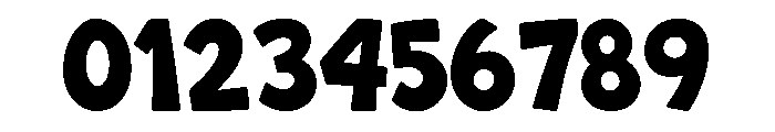 Chunky Playful Font OTHER CHARS