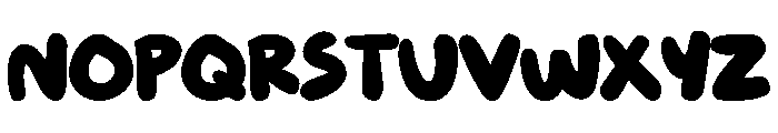 Chunky Pop Soda Font UPPERCASE