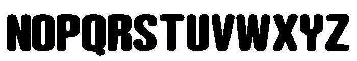 Chunky Round Regular Font LOWERCASE
