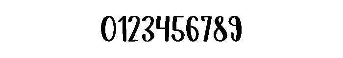 Chunky Scribble Font OTHER CHARS
