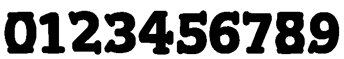 Chunky Sheriff Regular Font OTHER CHARS