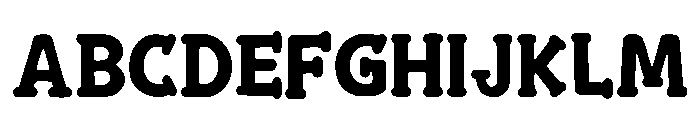 Chunky Sheriff Regular FONT