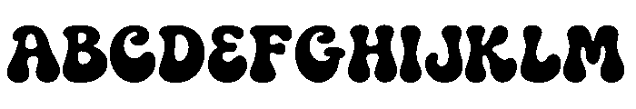 Chunky Smile Font UPPERCASE