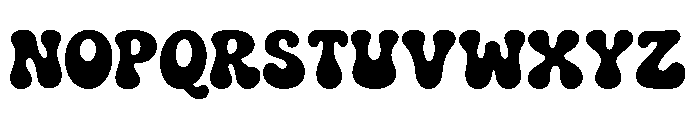 Chunky Smile Font UPPERCASE