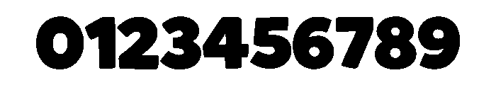 Chunky Sticker Regular Font OTHER CHARS