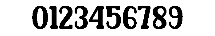 Chunky Sweet Regular Font OTHER CHARS