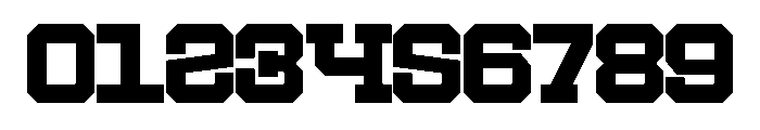Chunky Varsity Regular Font OTHER CHARS