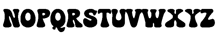 Chunky Vintage Font UPPERCASE