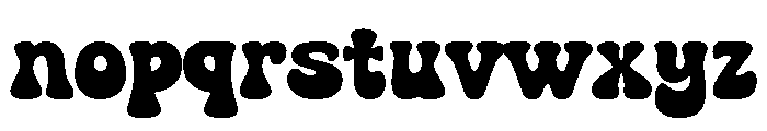 Chunky Vintage Font LOWERCASE