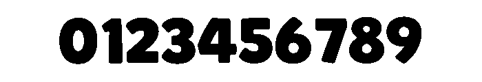 Chunky Waggle Font OTHER CHARS