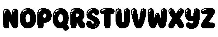 Chunky Whimsy Font LOWERCASE