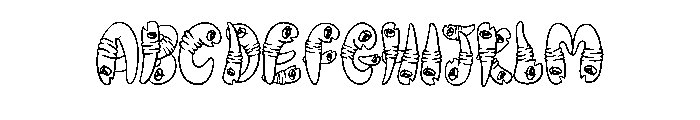 Chunky Worms By Squeeb  Regular FONT