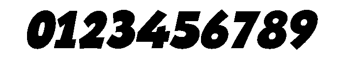 Chunky Zorvy Italic Font OTHER CHARS