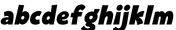 Chunky Zorvy Italic FONT