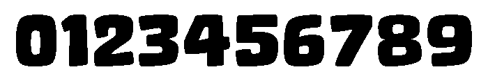 Chunkymora Regular Font OTHER CHARS