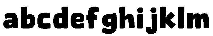 Chunkymora Regular FONT