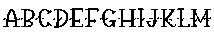 Chunkzilla Font UPPERCASE